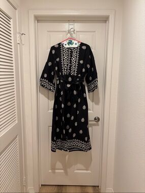 chinese dress ladies Santiago Maxi Dress l Hand-painted Dots Pearl + Polar Linen  Shipwrecked  Kauai